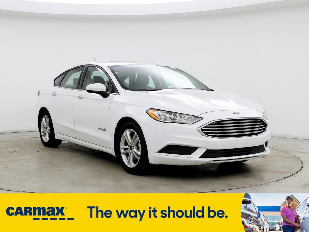 used 2018 Ford Fusion Hybrid car, priced at $13,998