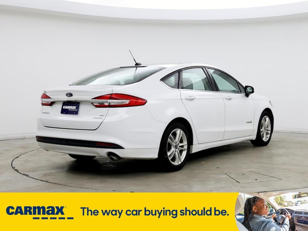 used 2018 Ford Fusion Hybrid car, priced at $13,998