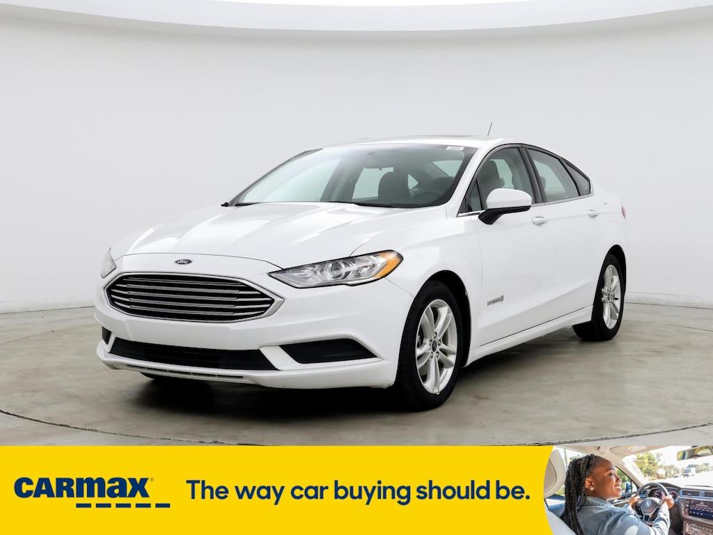 used 2018 Ford Fusion Hybrid car, priced at $13,998