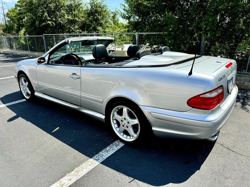 used 2002 Mercedes-Benz CLK-Class car, priced at $13,300