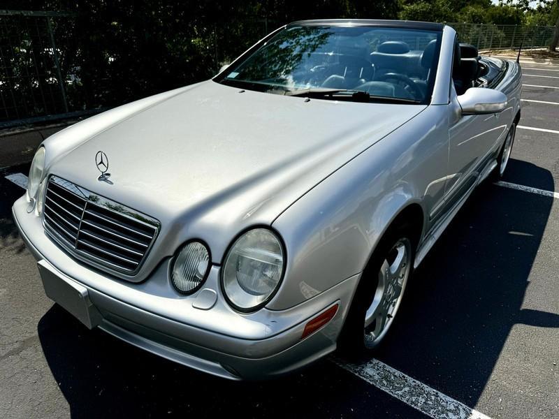 used 2002 Mercedes-Benz CLK-Class car, priced at $13,300