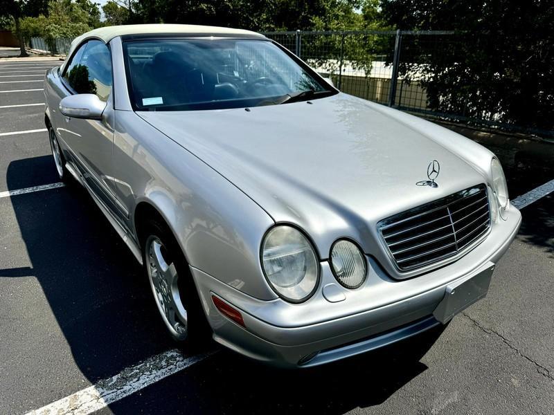 used 2002 Mercedes-Benz CLK-Class car, priced at $13,300