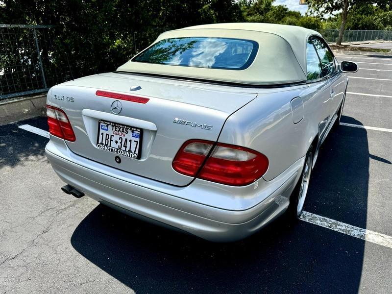 used 2002 Mercedes-Benz CLK-Class car, priced at $13,300