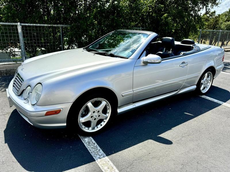 used 2002 Mercedes-Benz CLK-Class car, priced at $13,300