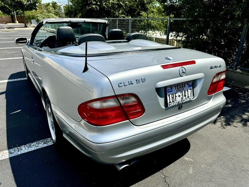 used 2002 Mercedes-Benz CLK-Class car, priced at $13,300