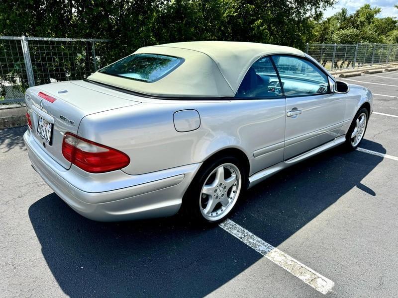 used 2002 Mercedes-Benz CLK-Class car, priced at $13,300