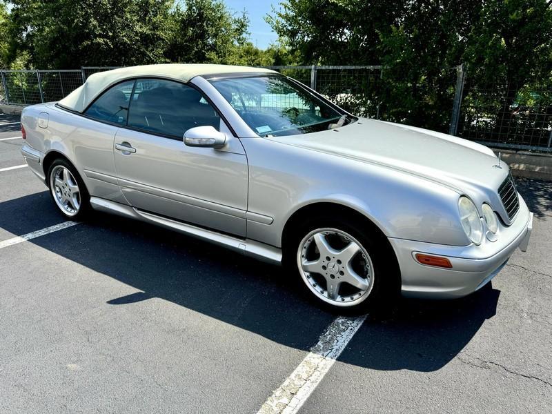 used 2002 Mercedes-Benz CLK-Class car, priced at $13,300