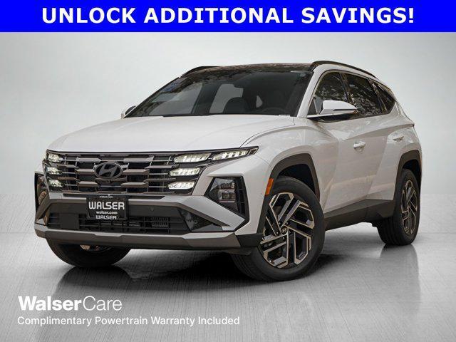 new 2025 Hyundai TUCSON Hybrid car, priced at $44,560