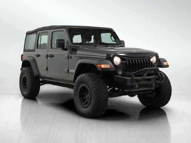used 2018 Jeep Wrangler Unlimited car, priced at $21,998