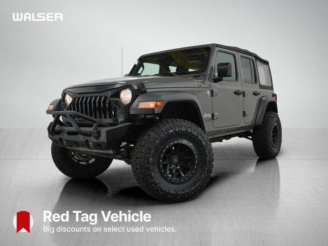 used 2018 Jeep Wrangler Unlimited car, priced at $19,998