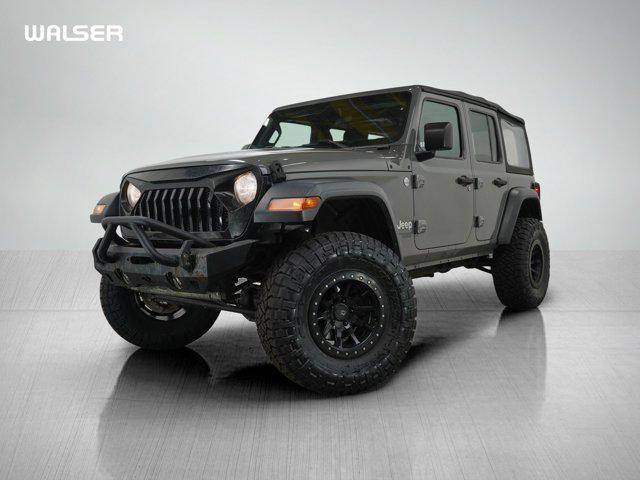 used 2018 Jeep Wrangler Unlimited car, priced at $21,998