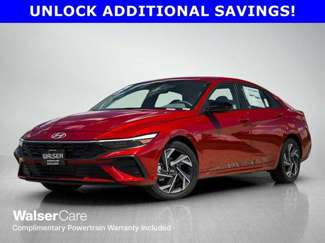 new 2025 Hyundai Elantra car, priced at $23,658
