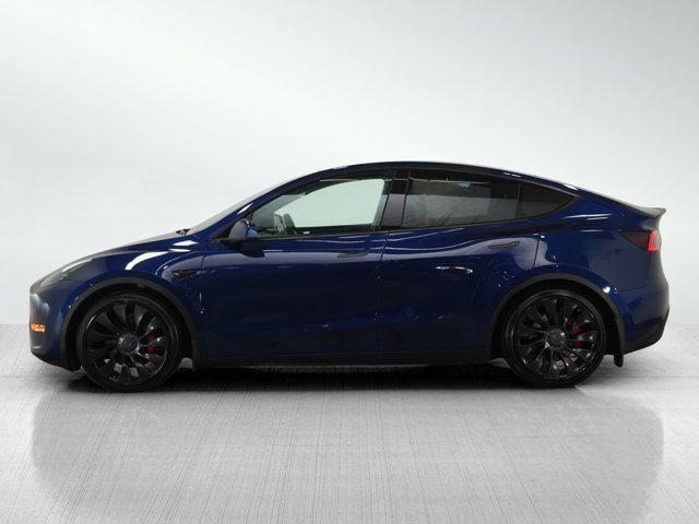 used 2022 Tesla Model Y car, priced at $34,998