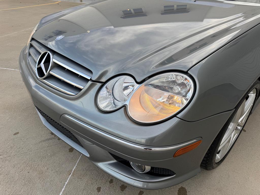 used 2009 Mercedes-Benz CLK-Class car, priced at $13,950