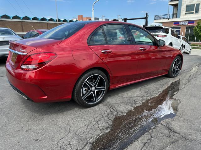 used 2017 Mercedes-Benz C-Class car, priced at $17,950