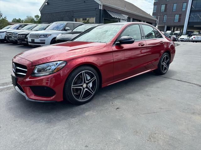 used 2017 Mercedes-Benz C-Class car, priced at $17,950