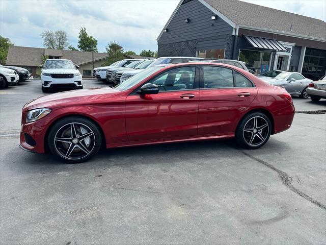 used 2017 Mercedes-Benz C-Class car, priced at $17,950