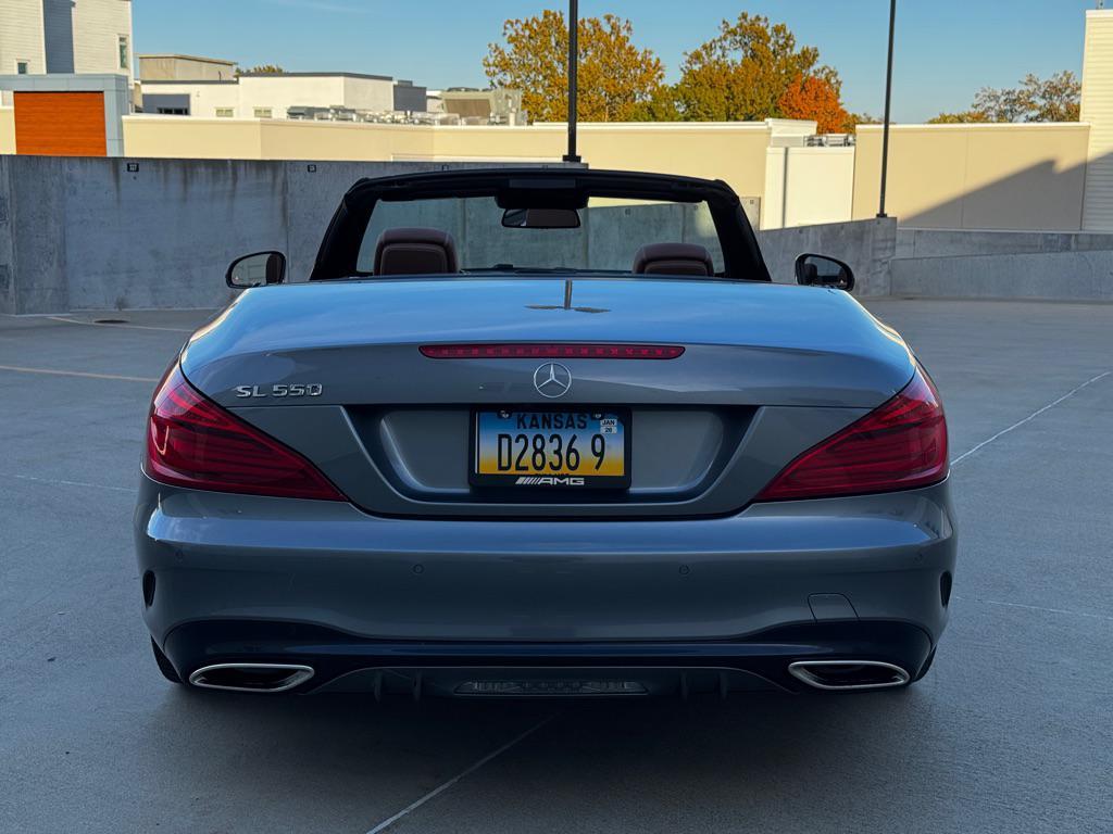 used 2018 Mercedes-Benz SL 550 car, priced at $52,950
