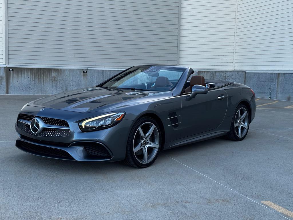 used 2018 Mercedes-Benz SL 550 car, priced at $52,950