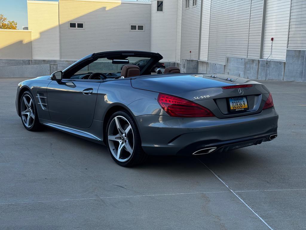used 2018 Mercedes-Benz SL 550 car, priced at $52,950