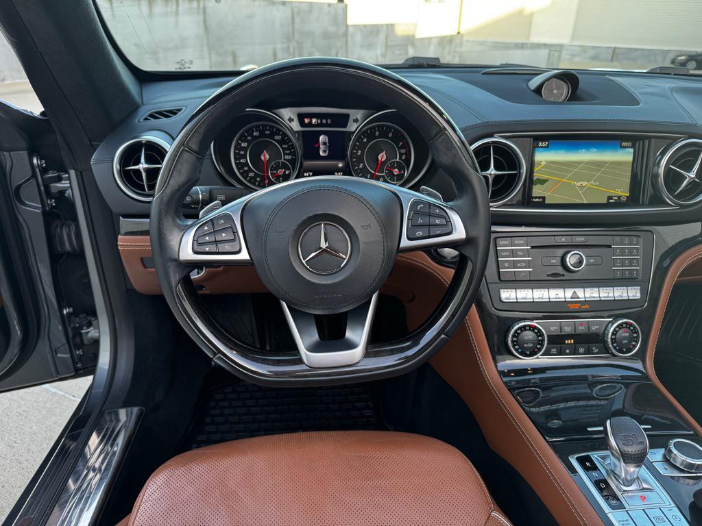 used 2018 Mercedes-Benz SL 550 car, priced at $52,950