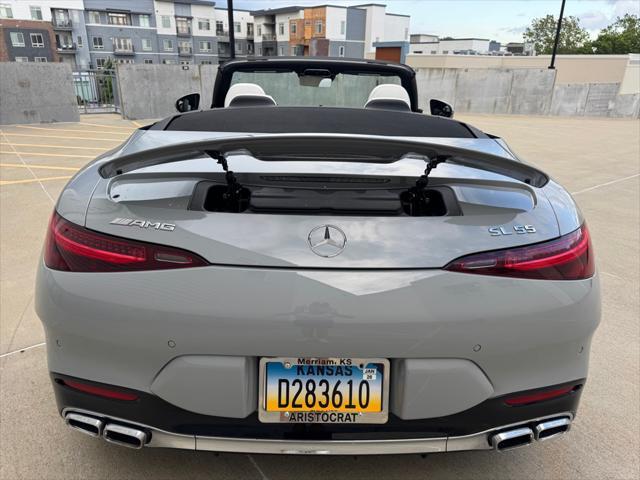 used 2023 Mercedes-Benz AMG SL 55 car, priced at $89,950