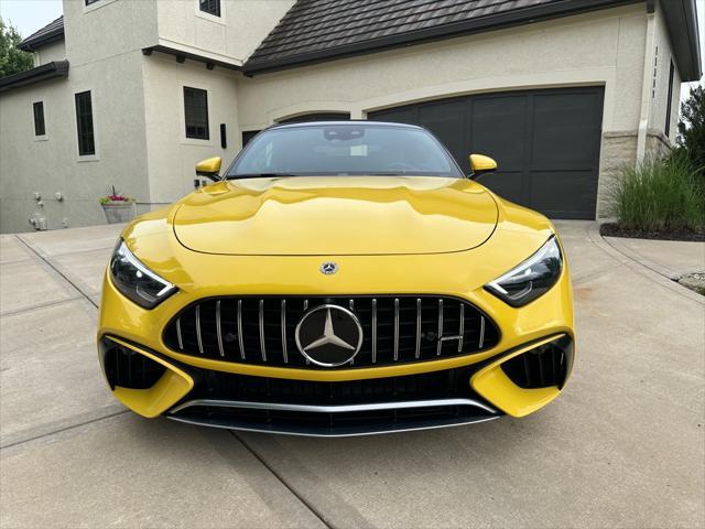 used 2022 Mercedes-Benz AMG SL 55 car, priced at $89,950
