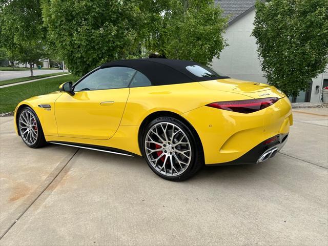 used 2022 Mercedes-Benz AMG SL 55 car, priced at $89,950