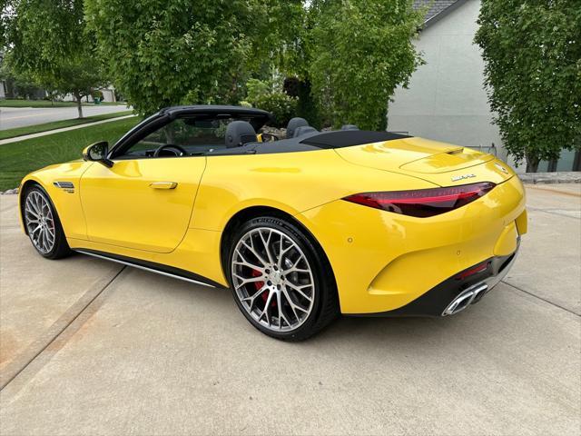 used 2022 Mercedes-Benz AMG SL 55 car, priced at $89,950