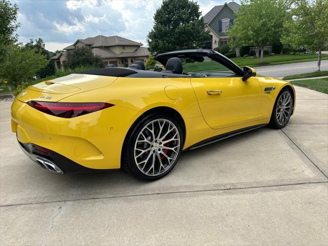 used 2022 Mercedes-Benz AMG SL 55 car, priced at $89,950
