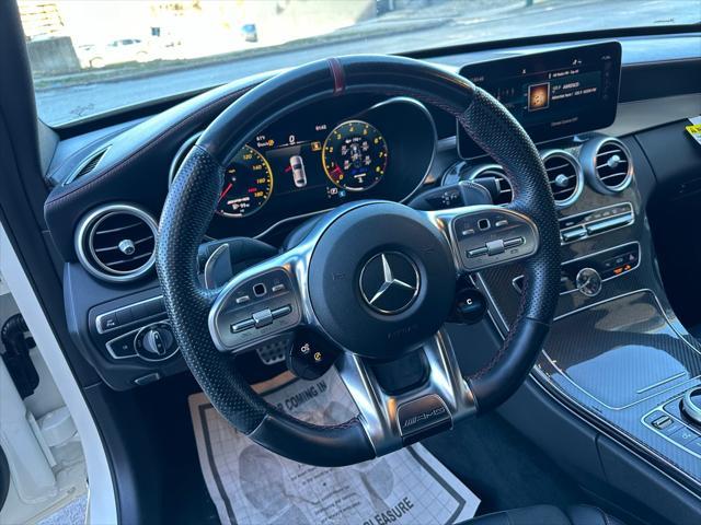 used 2020 Mercedes-Benz AMG C 43 car, priced at $34,950