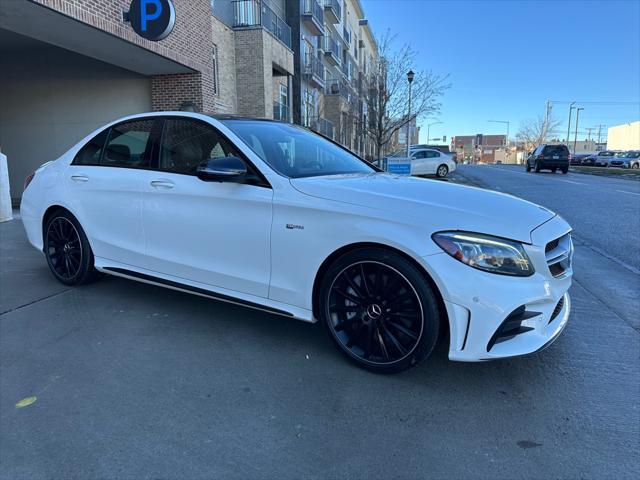 used 2020 Mercedes-Benz AMG C 43 car, priced at $35,950
