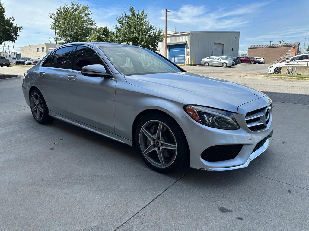 used 2018 Mercedes-Benz C-Class car, priced at $19,950