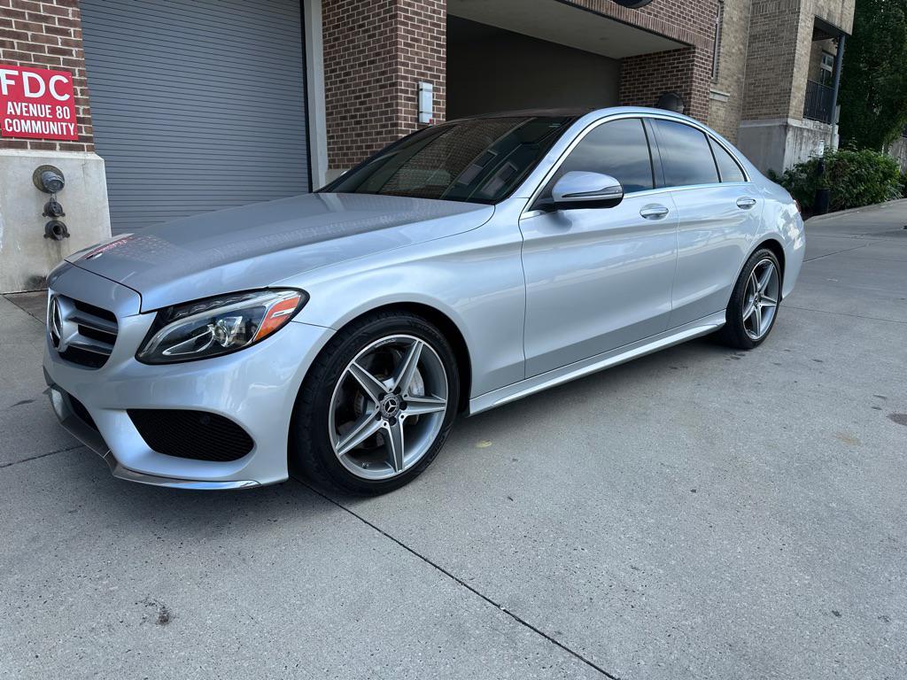 used 2018 Mercedes-Benz C-Class car, priced at $19,950