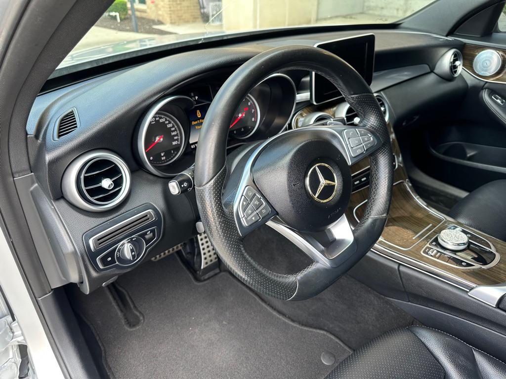 used 2018 Mercedes-Benz C-Class car, priced at $19,950