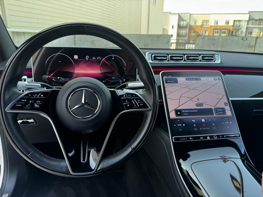 used 2021 Mercedes-Benz S-Class car, priced at $59,950