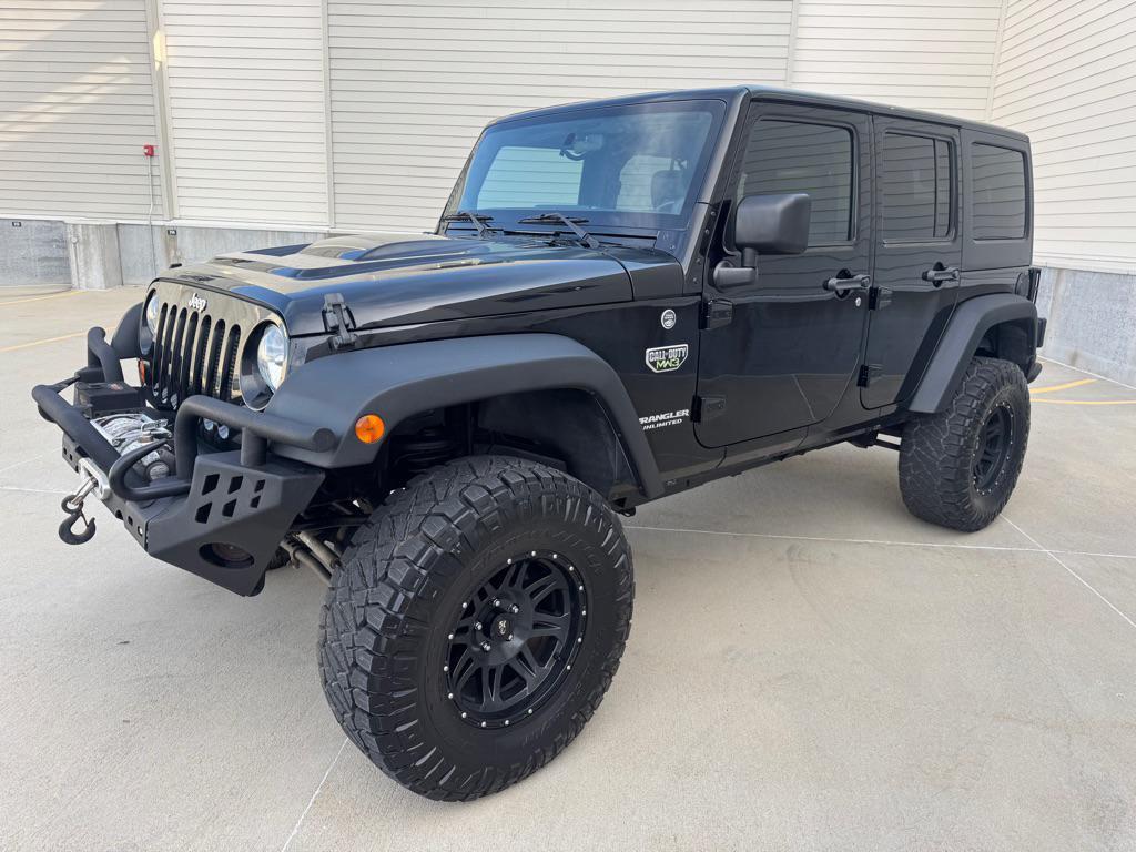 used 2012 Jeep Wrangler Unlimited car, priced at $14,950
