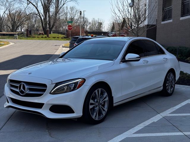 used 2018 Mercedes-Benz C-Class car, priced at $20,950