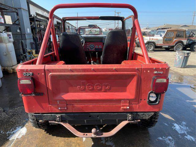 used 1985 Jeep CJ-7 car