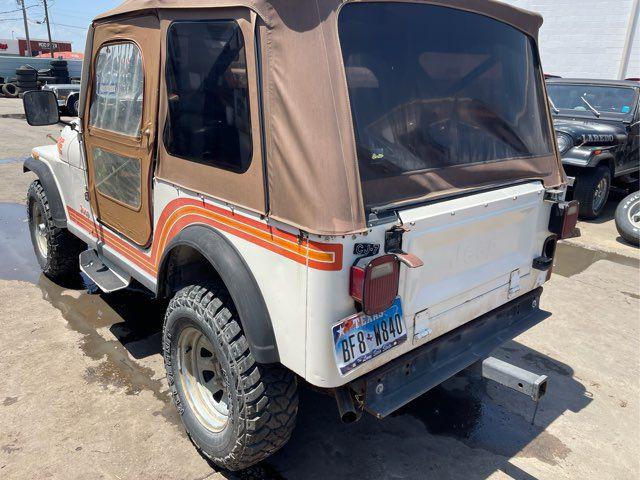 used 1986 Jeep CJ-7 car