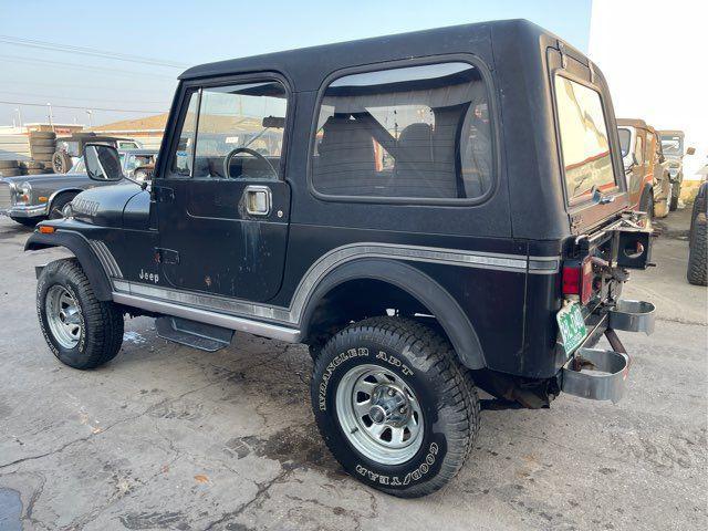 used 1985 Jeep CJ-7 car