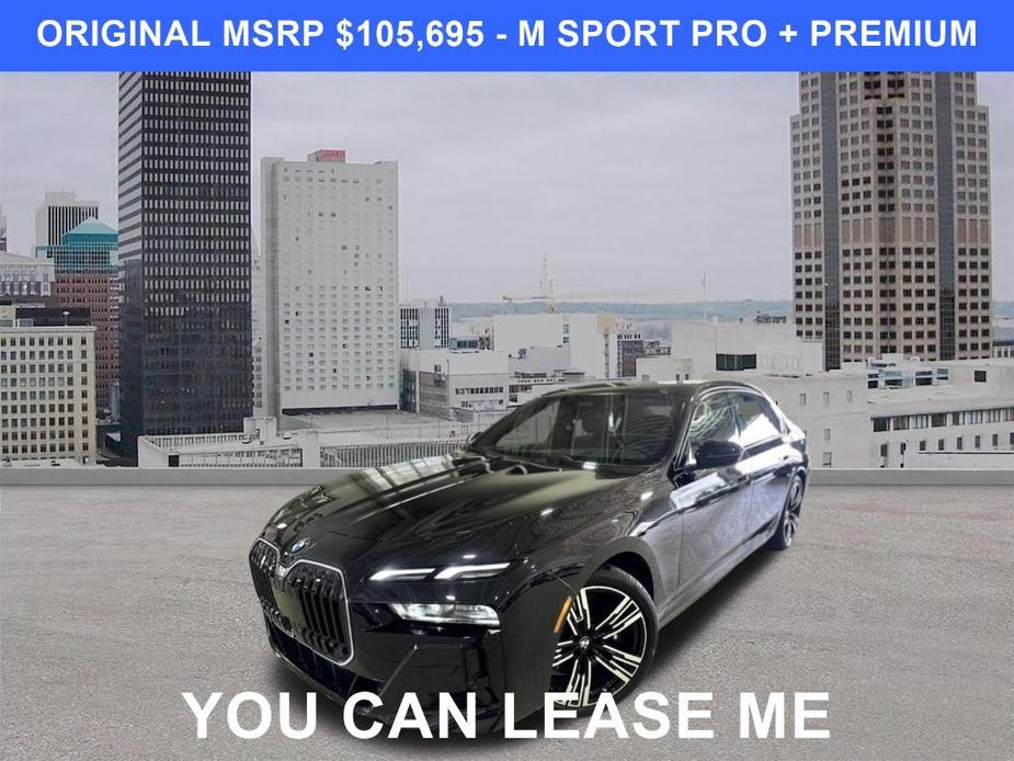 used 2024 BMW 740 car, priced at $91,900