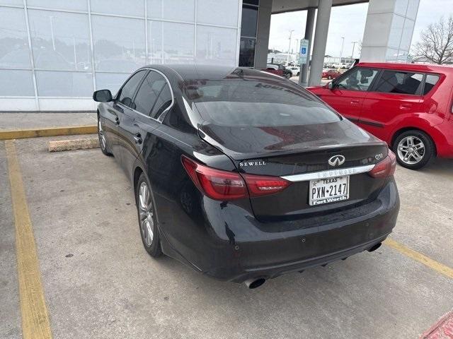 used 2018 INFINITI Q50 car, priced at $12,500