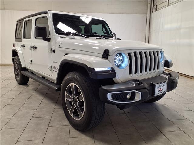 used 2023 Jeep Wrangler car, priced at $34,000