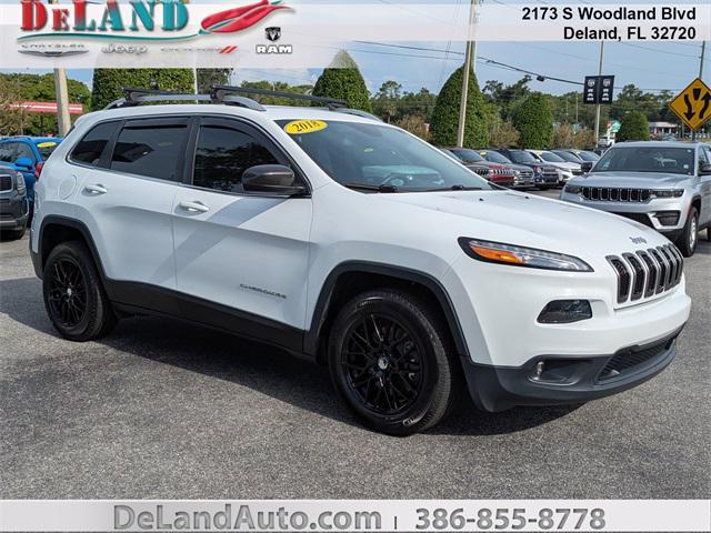used 2018 Jeep Cherokee car, priced at $16,500