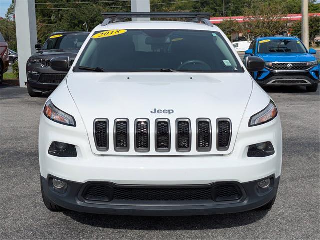 used 2018 Jeep Cherokee car, priced at $16,500