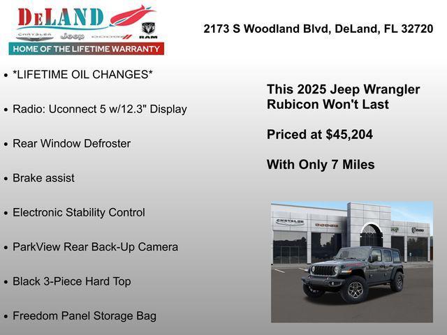 new 2025 Jeep Wrangler car, priced at $45,204