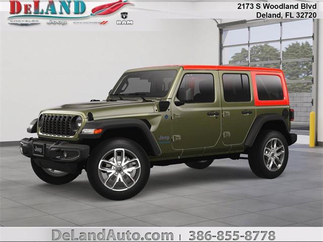 new 2025 Jeep Wrangler 4xe car, priced at $51,393