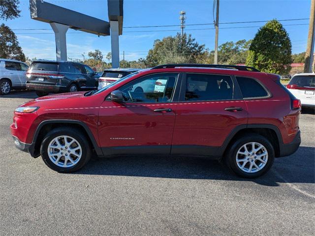 used 2017 Jeep Cherokee car, priced at $16,500