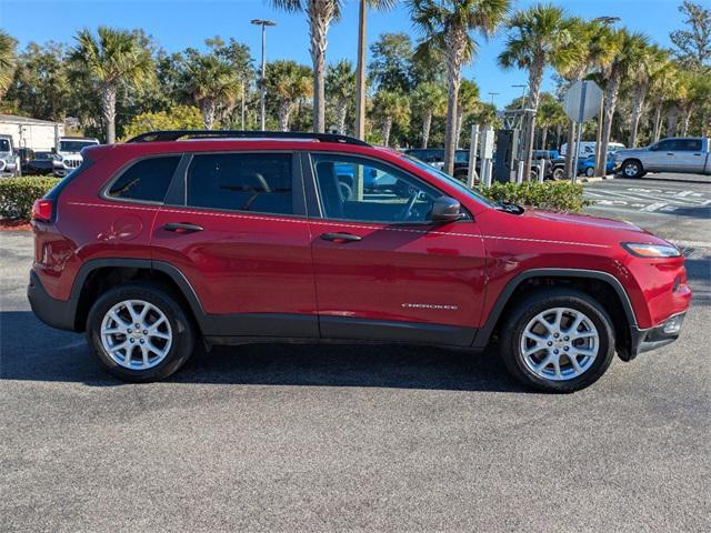 used 2017 Jeep Cherokee car, priced at $16,500